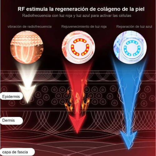 Masajeador Limpieza Facial - Ultrasonico