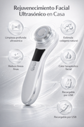Masajeador Limpieza Facial - Ultrasonico